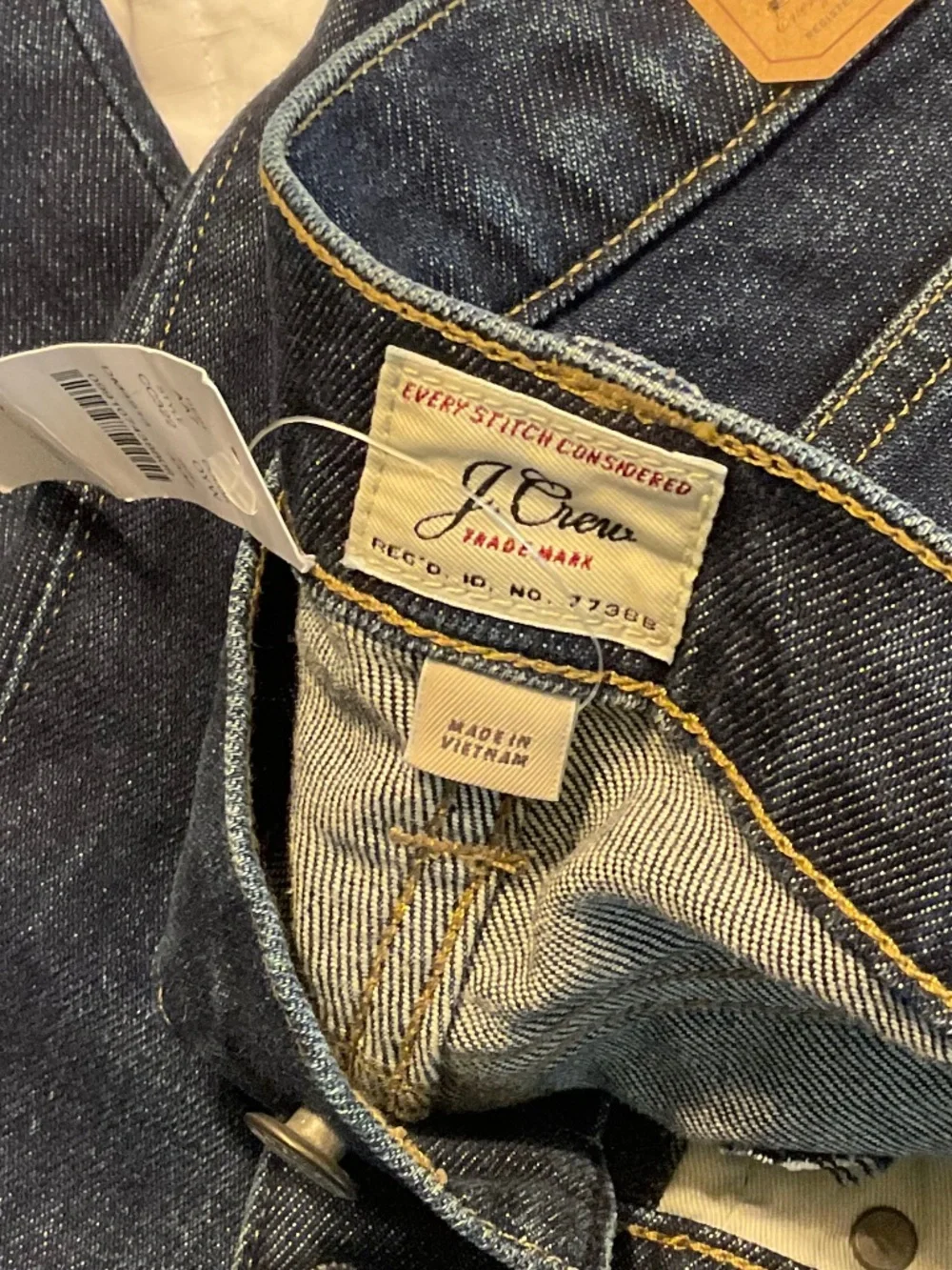 J Crew 33x32 Straight Leg jeans